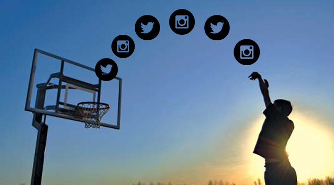 Pro Athletes are Hooked on Social Media Too
