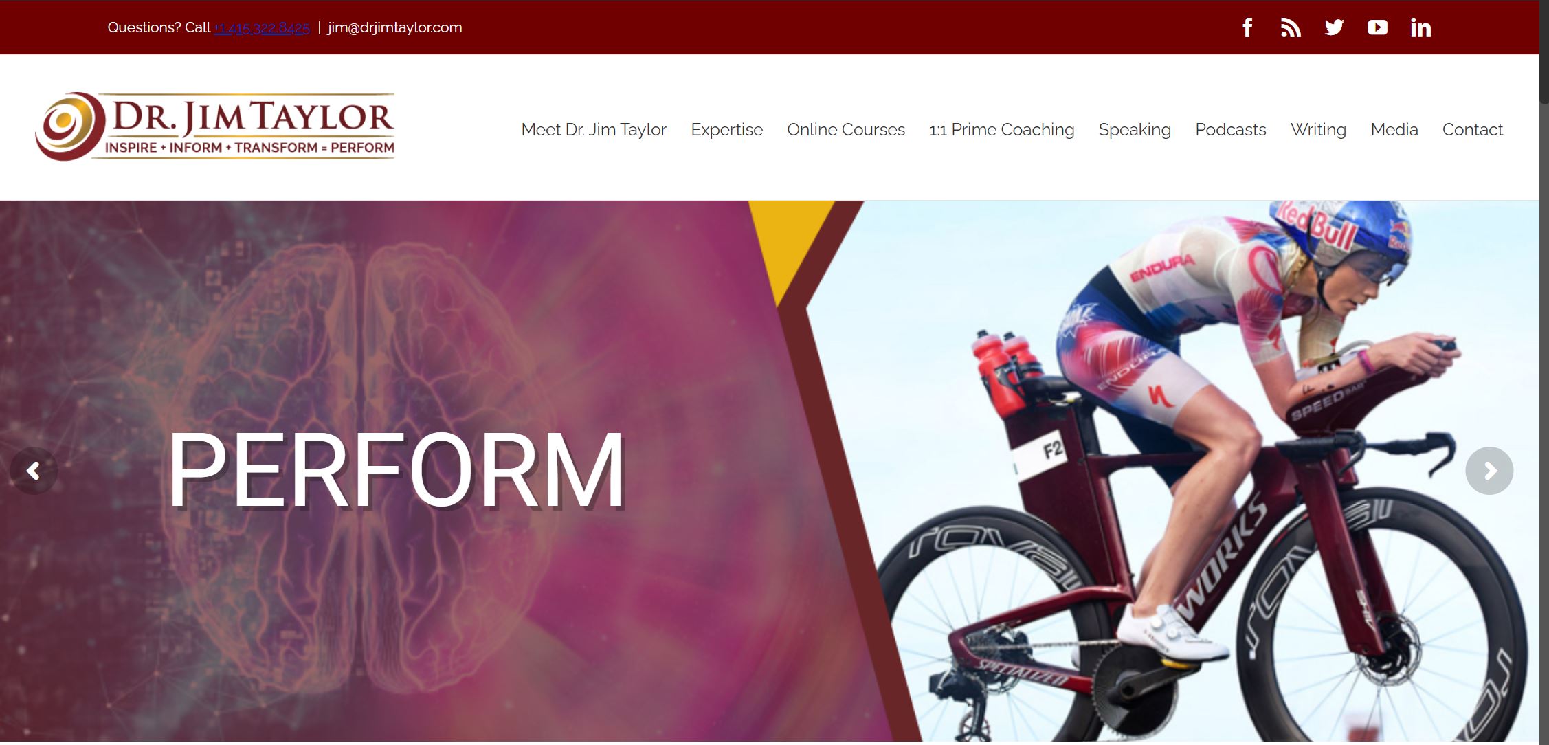 Taylor Introduces new Home Page Design